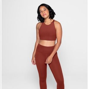 Girlfriend Collective Topanga Bra in Sedona